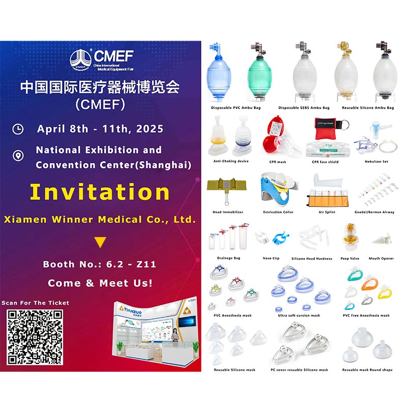 Junte-se ao vencedor de Xiamen no CMEF Xangai 2025 – Descubra as inovações médicas de última geração